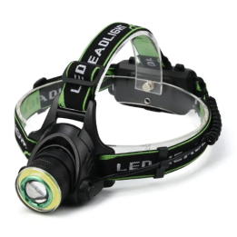 Lampe frontale LED rechargeable randonnée et camping