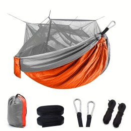 Hamac double de camping avec moustiquaire
