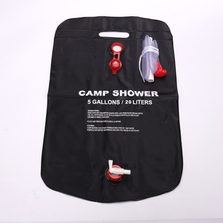 Douche solaire portable de camping