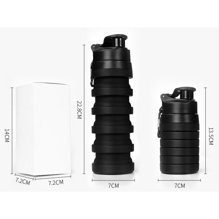 Gourde pliable randonnée 500 ml